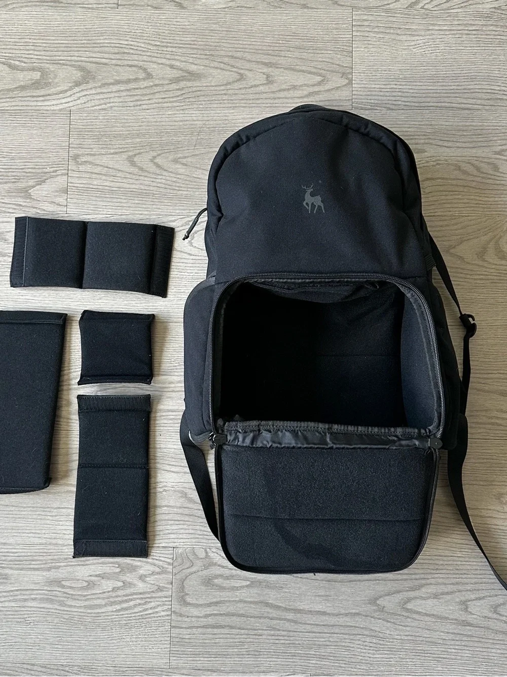 Brevité Black Men's Backpack - Everyday Urban Carry